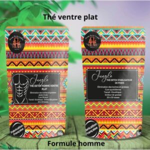 Thé - Duo Pack Homme Jungle Thé Détox Ventre plat goût gingembre
